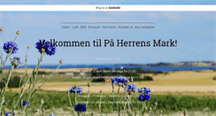 Desktop Screenshot of paaherrensmark.com