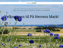 Tablet Screenshot of paaherrensmark.com